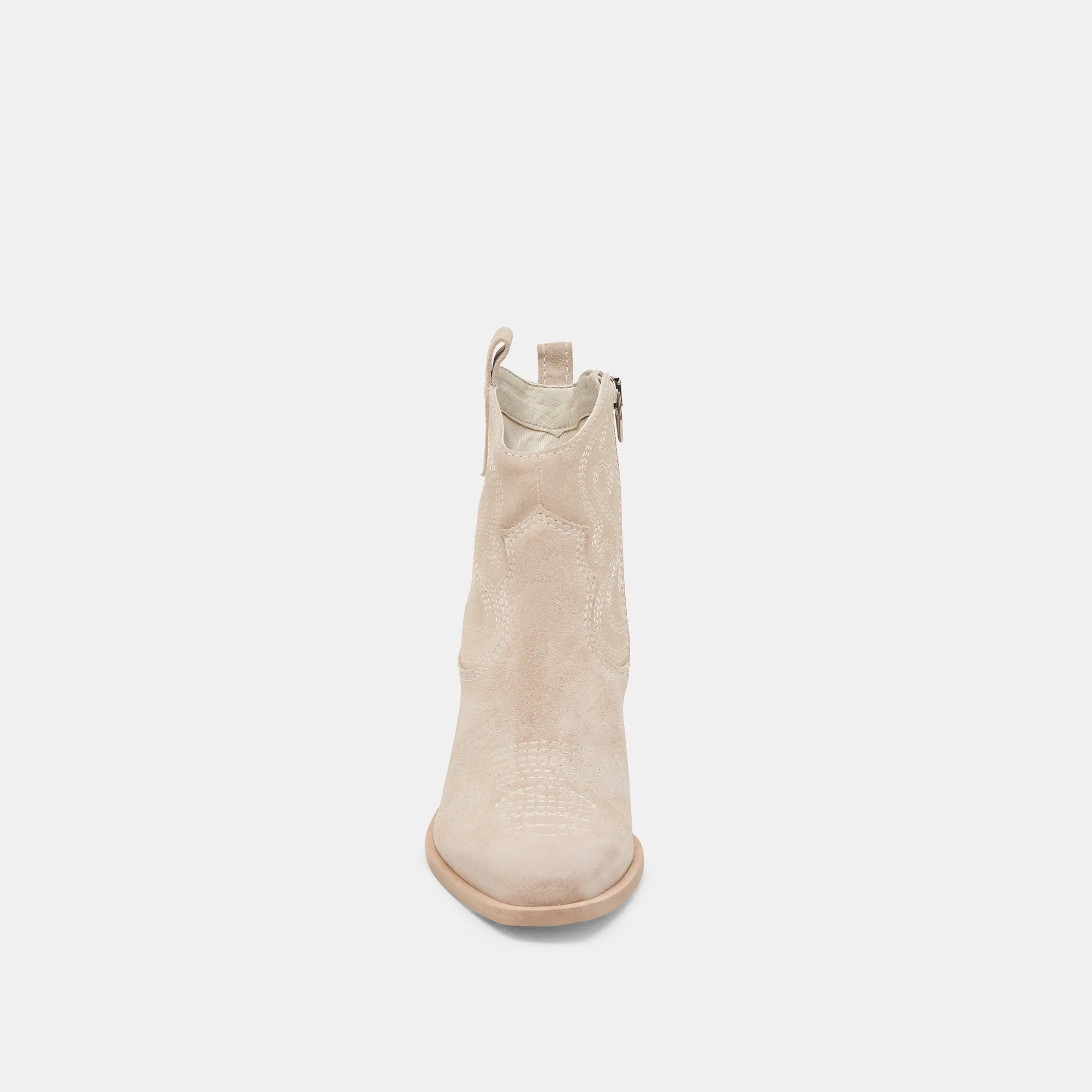 SHANIA BOOTIES TAUPE SUEDE
