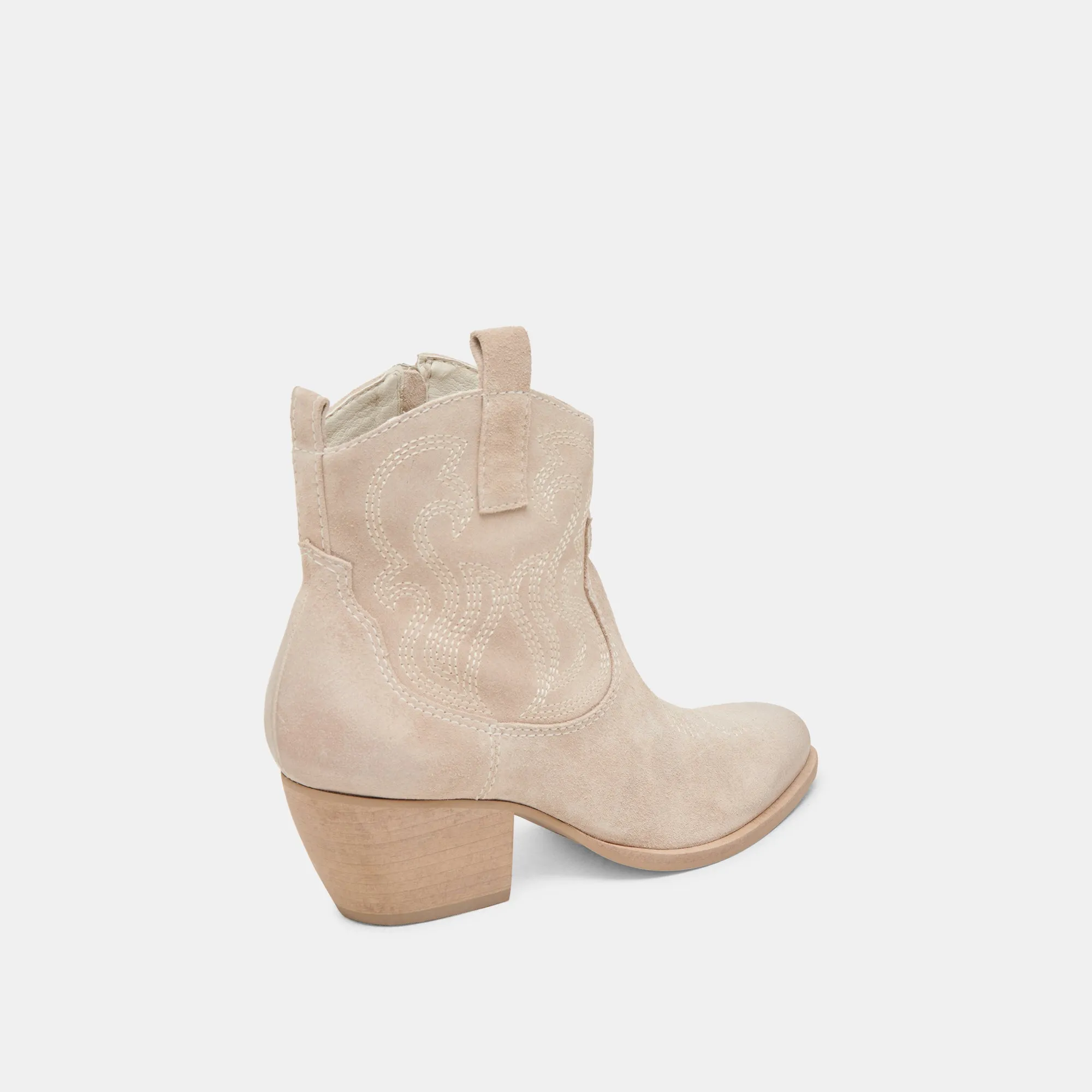 SHANIA BOOTIES TAUPE SUEDE