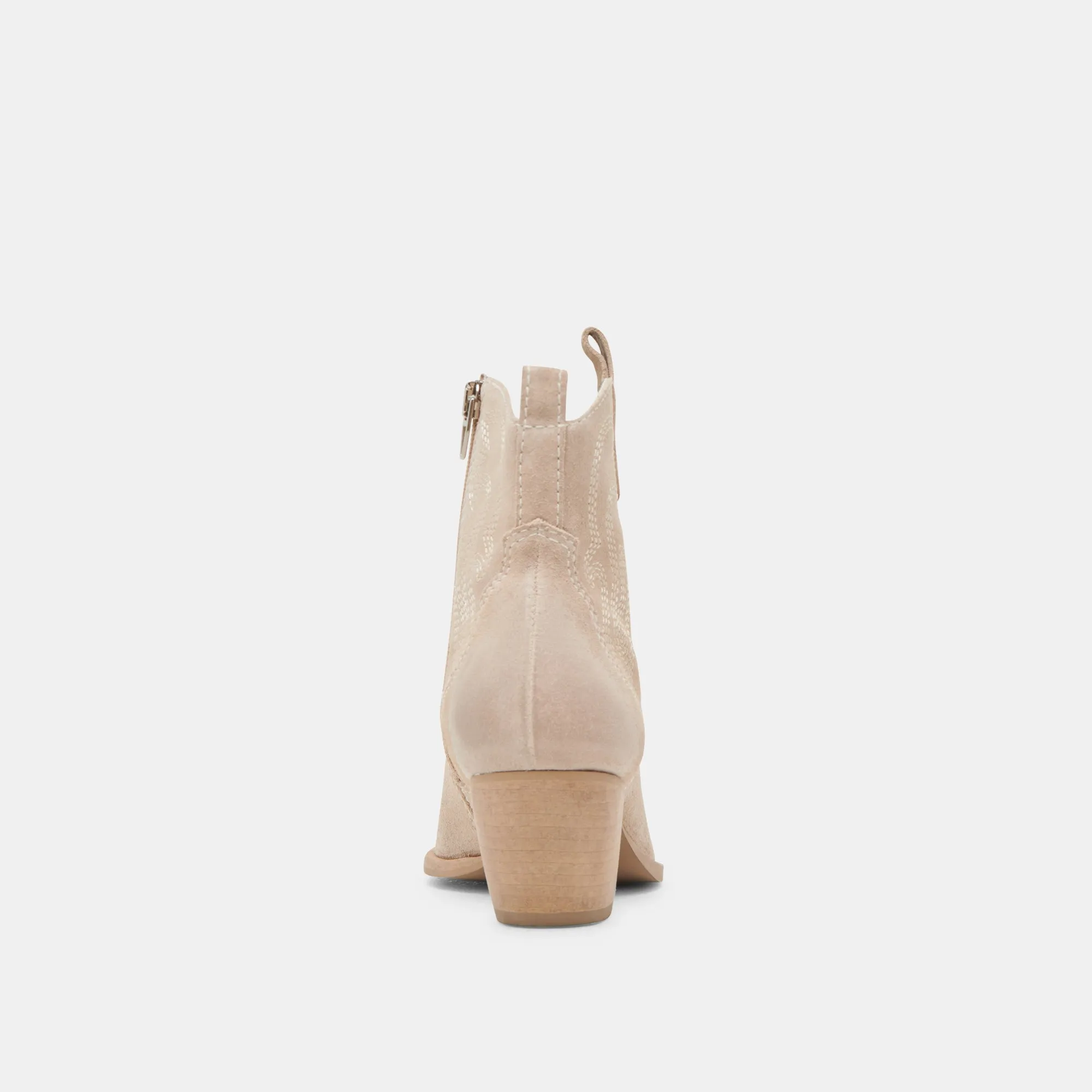 SHANIA BOOTIES TAUPE SUEDE