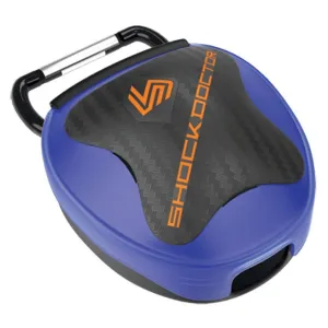 Shock Doctor 104 Mouthguard case Blue - One size