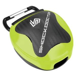 Shock Doctor 107 Mouthguard Case Shock Green - One size