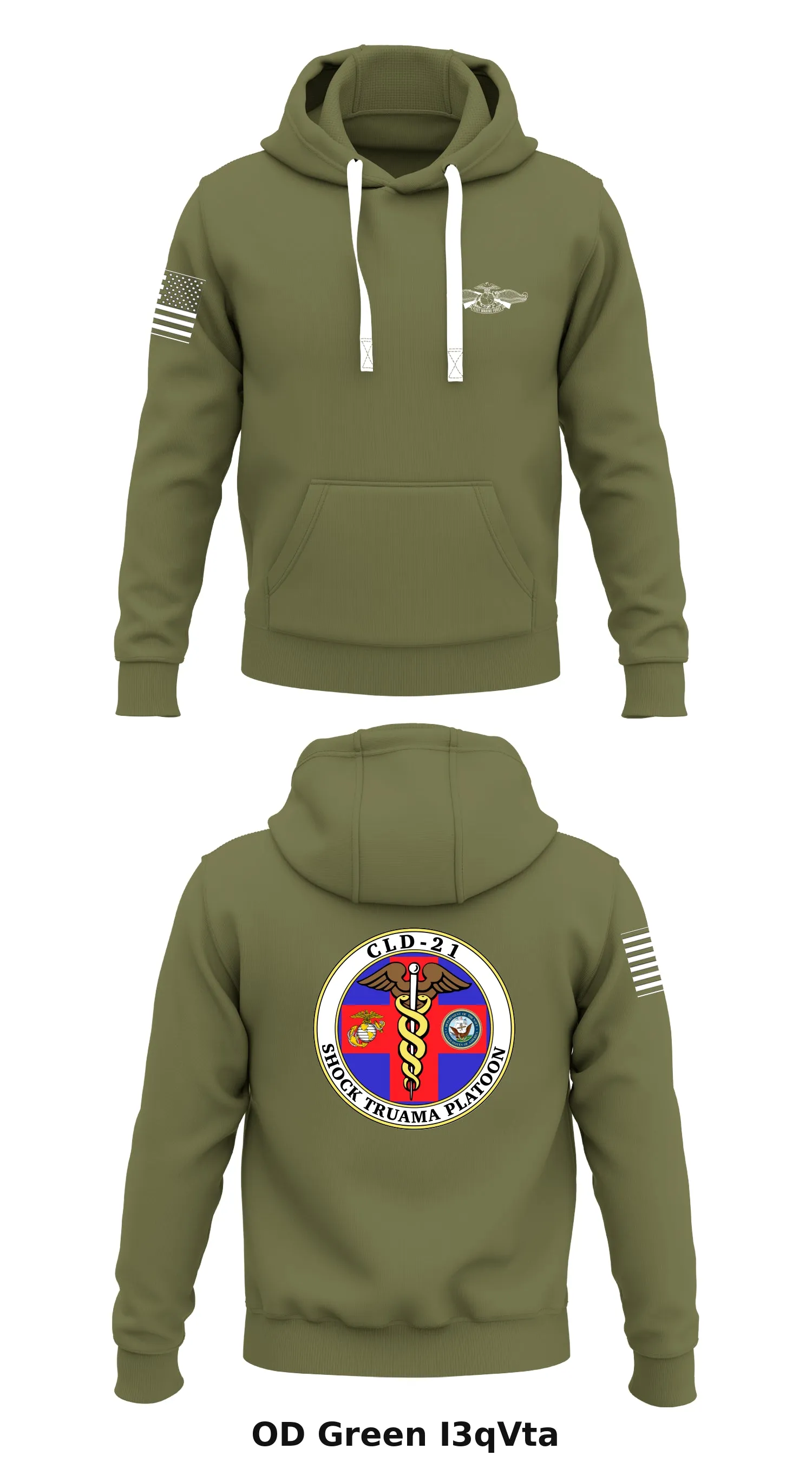 Shock Trauma Platoon Store 1  Core Men's Hooded Performance Sweatshirt - I3qVta
