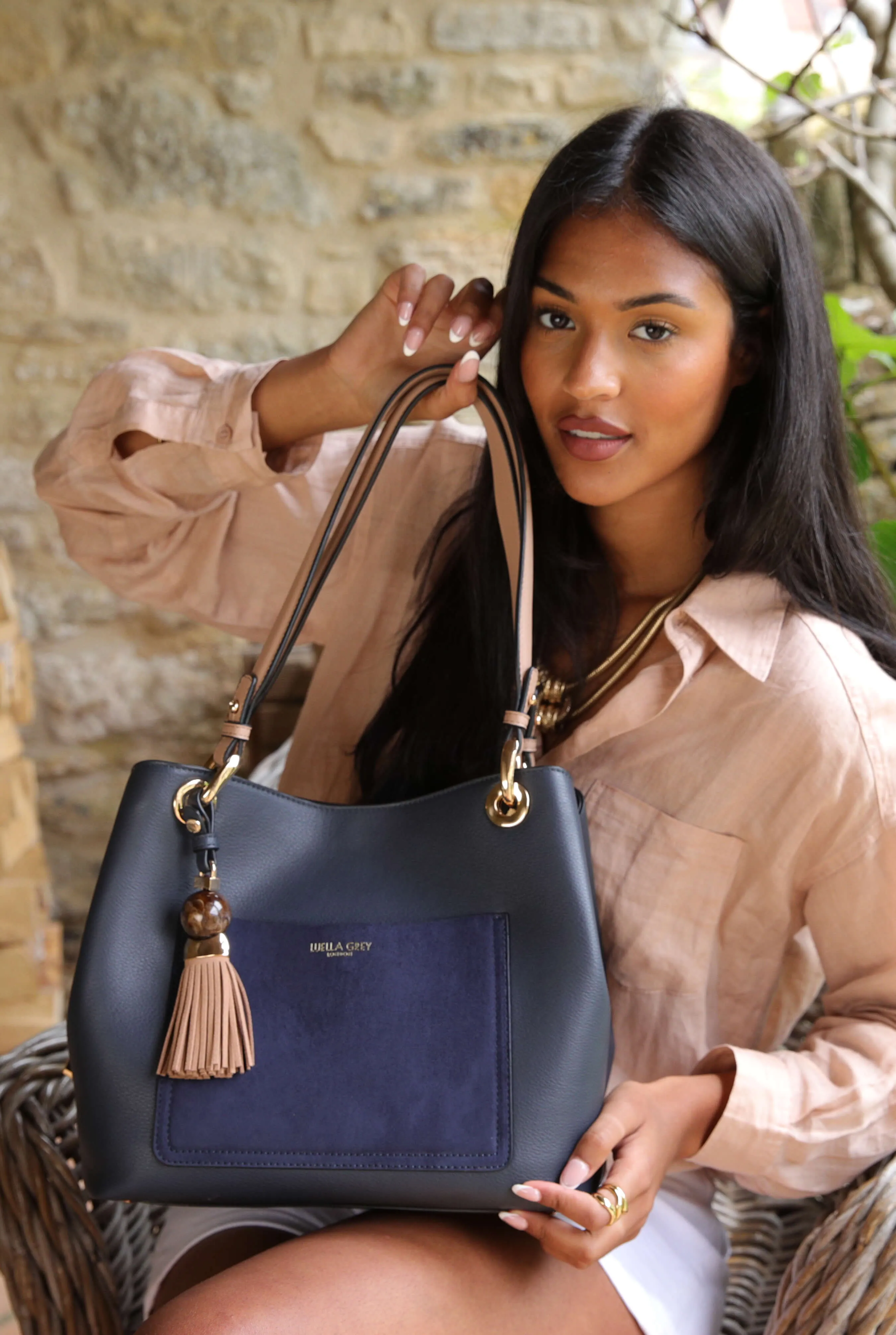Sienna & Frederica Navy Set