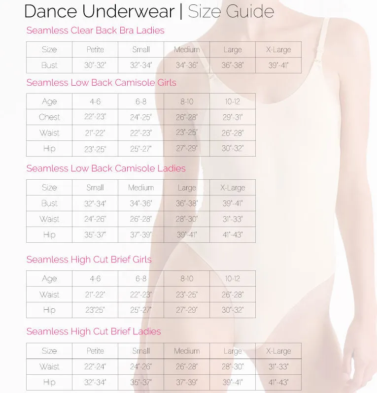 Silky Dance: Invisible low rise thong