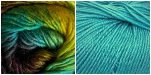 (Sizes Small/Medium or Large - X-Large) KIT Embossed Phoenix Cardigan - TURQUOISE   TREASURE