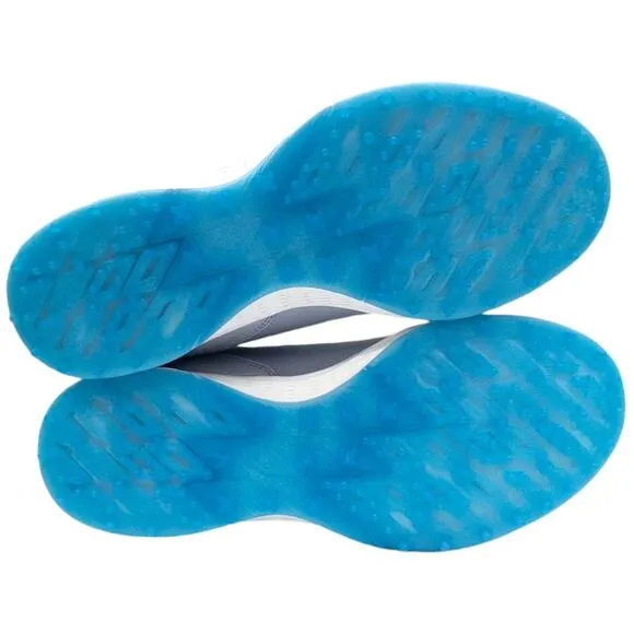 Skechers GO GOLF Spikeless TPU Outsole Golf Shoe Gray Aqua  Blue Women's 8