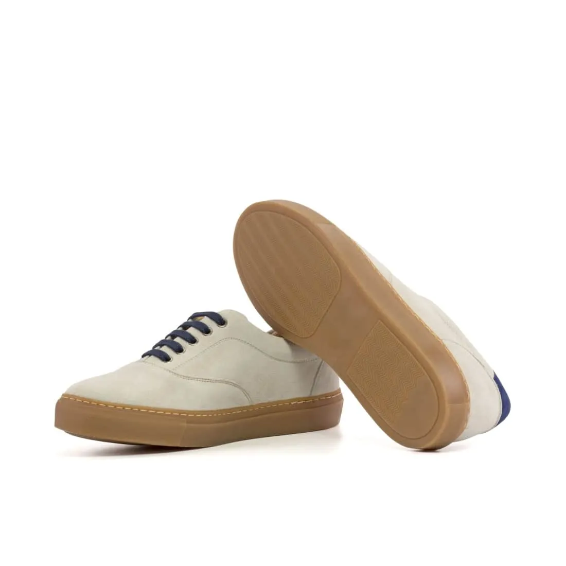 Sneakers Spinner en daim ivoire - Semelles Caramel