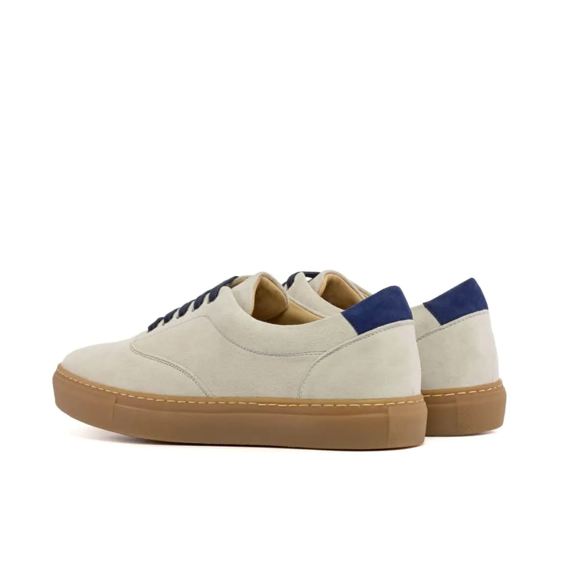Sneakers Spinner en daim ivoire - Semelles Caramel