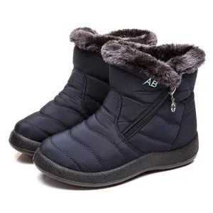 Snow Boots  Non-slip Women Winter Boots Fur Warm waterproof Ankle Boots