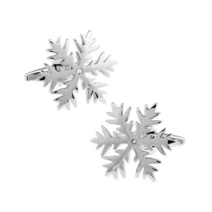 Snow Crystal Cufflinks
