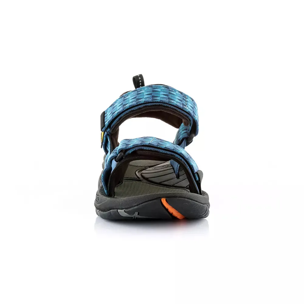 Source Gobi Mens Hiking Sandal - Triangles Blue