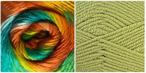 SPRING GREEN   WHAT A WONDERFUL WORLD Embossed Natura Gloves KIT