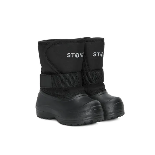 Stonz Trek Toddler Snow Boots - Black
