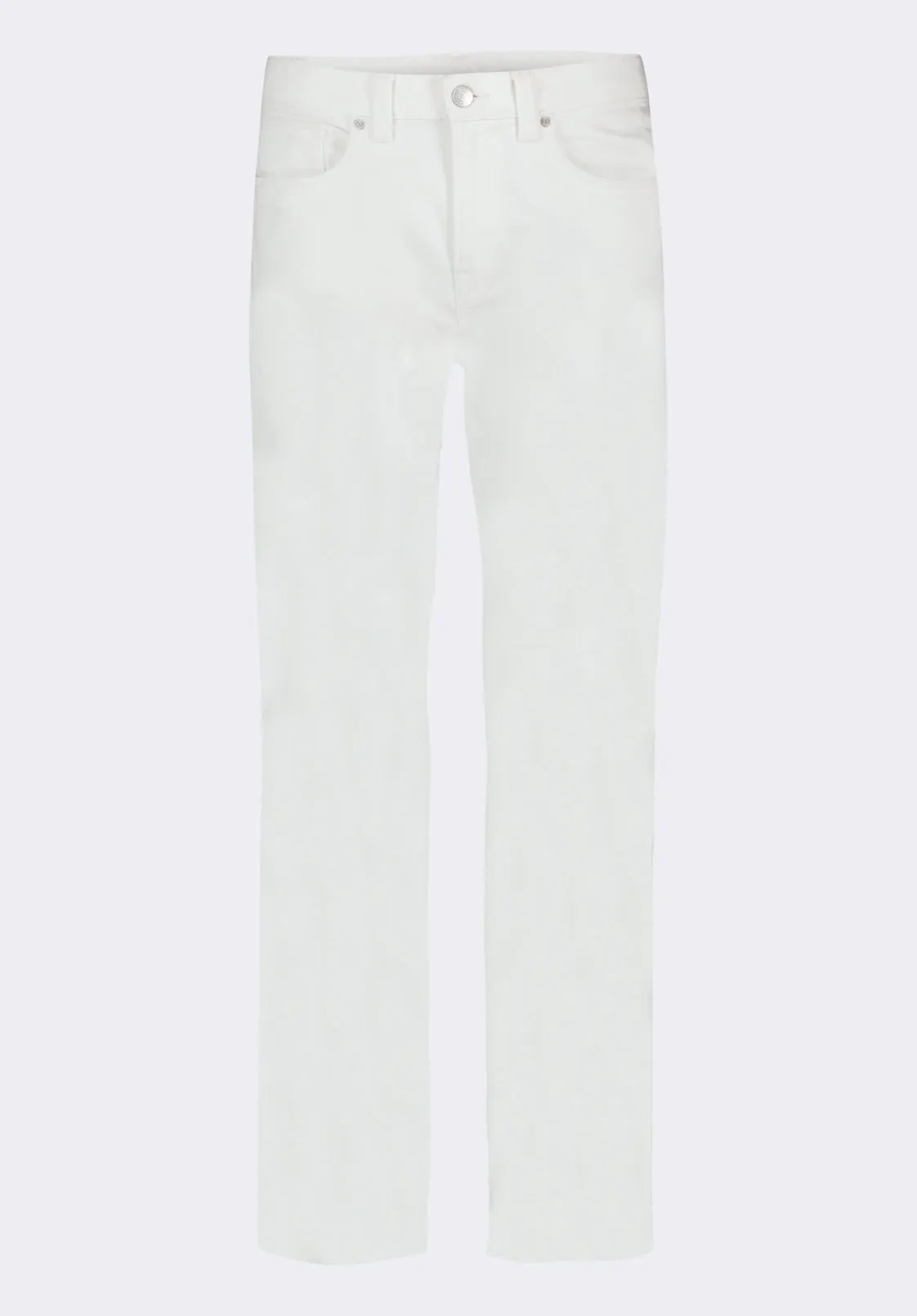 Straight Six Men's Jeans, White - BM26075