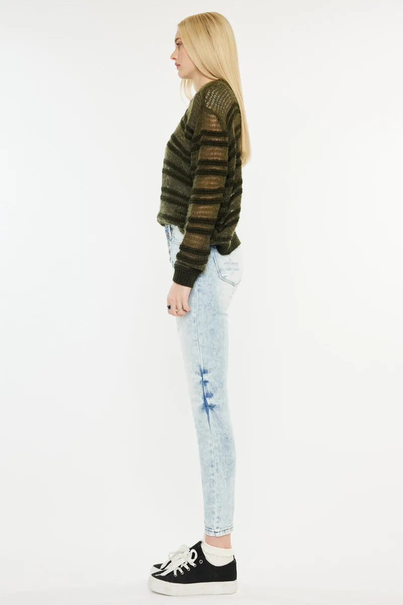 Sukie High Rise Ankle Skinny Jeans