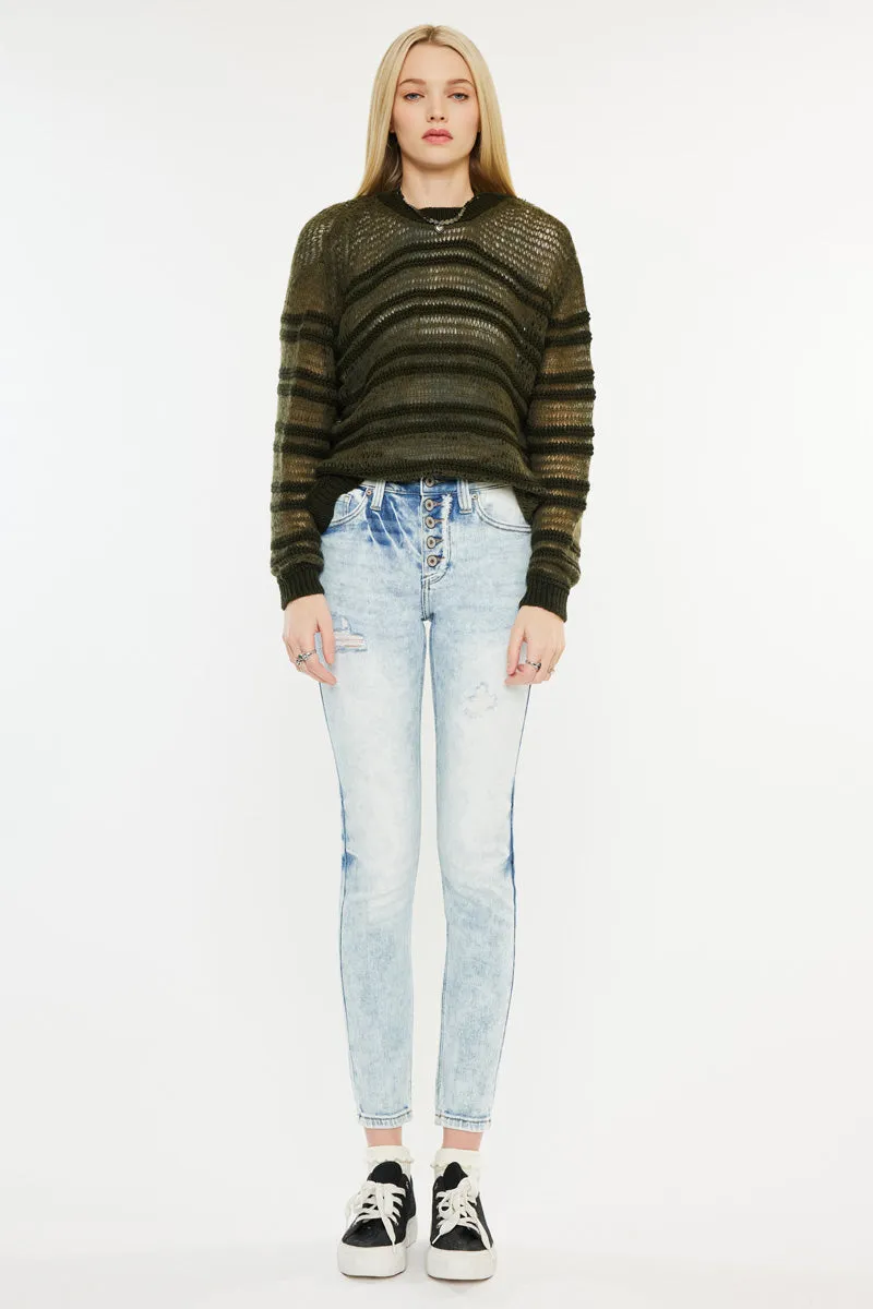 Sukie High Rise Ankle Skinny Jeans