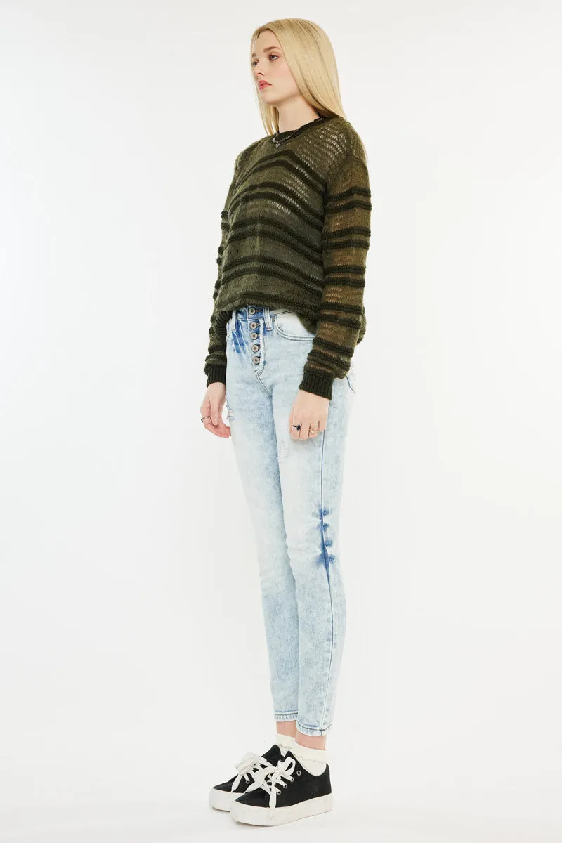 Sukie High Rise Ankle Skinny Jeans