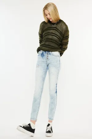Sukie High Rise Ankle Skinny Jeans