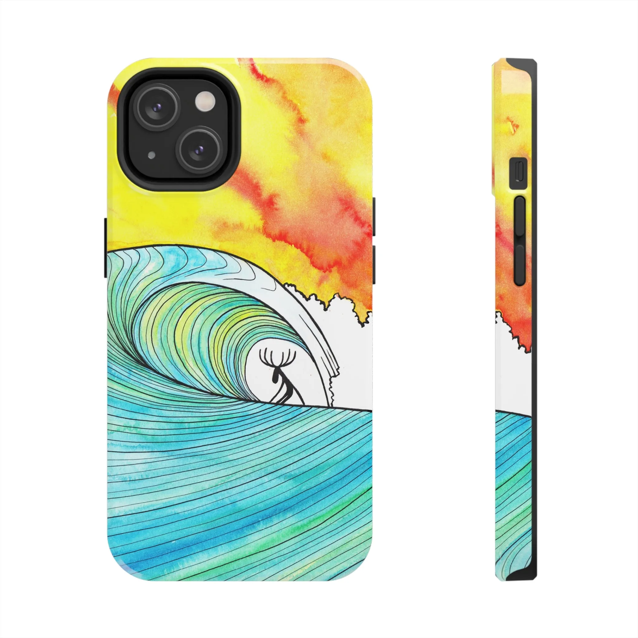 Sunset Slab Tough Phone Case