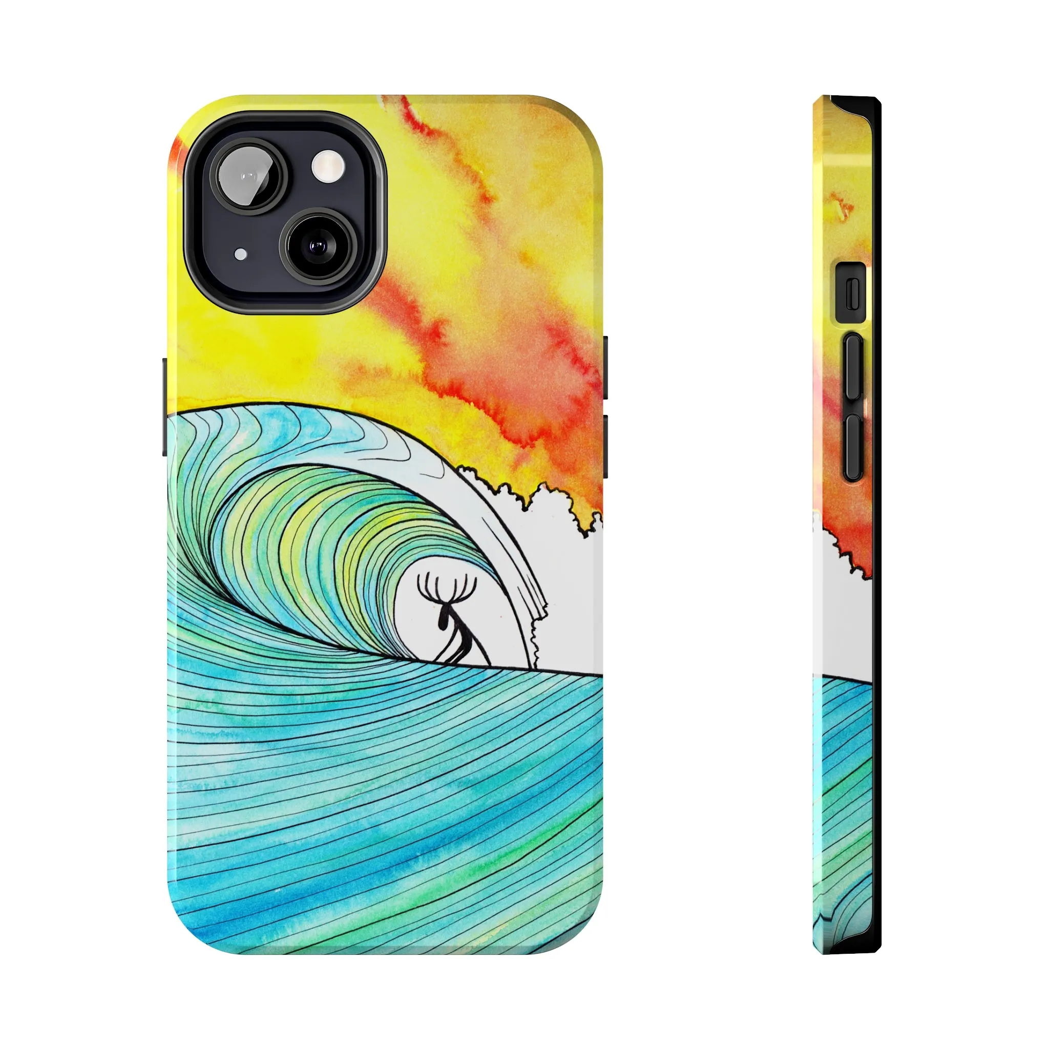 Sunset Slab Tough Phone Case