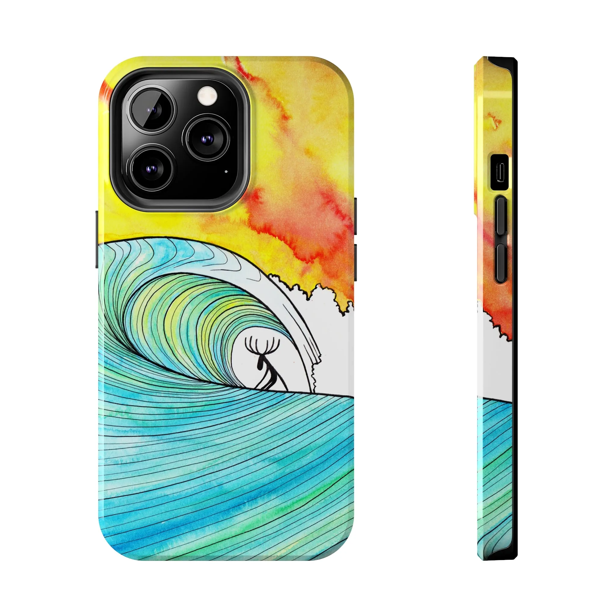 Sunset Slab Tough Phone Case