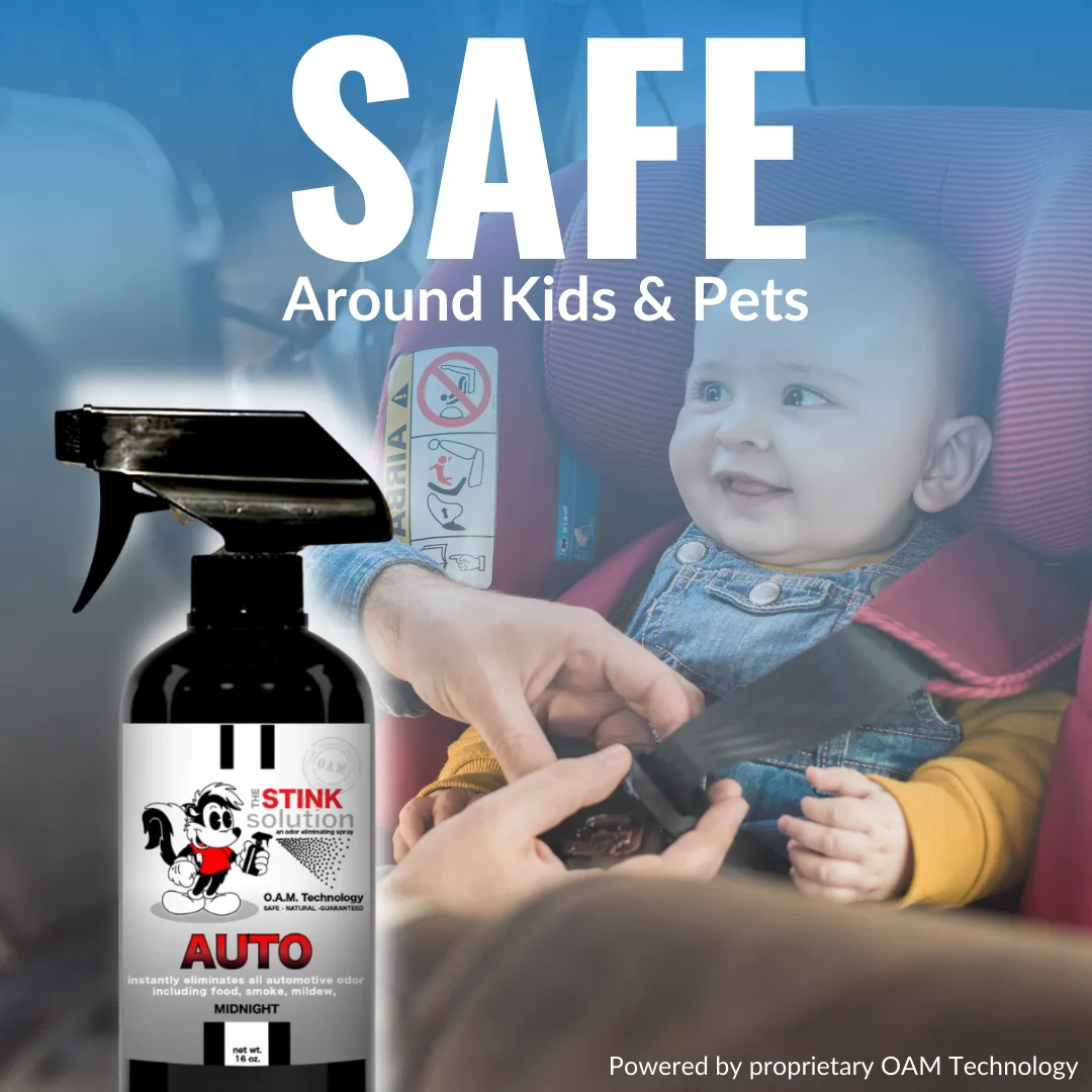 Super Sample Bundle - Two Unscented Mini Laundry Boosters   Two 4 oz Auto Odor Eliminator Sprays