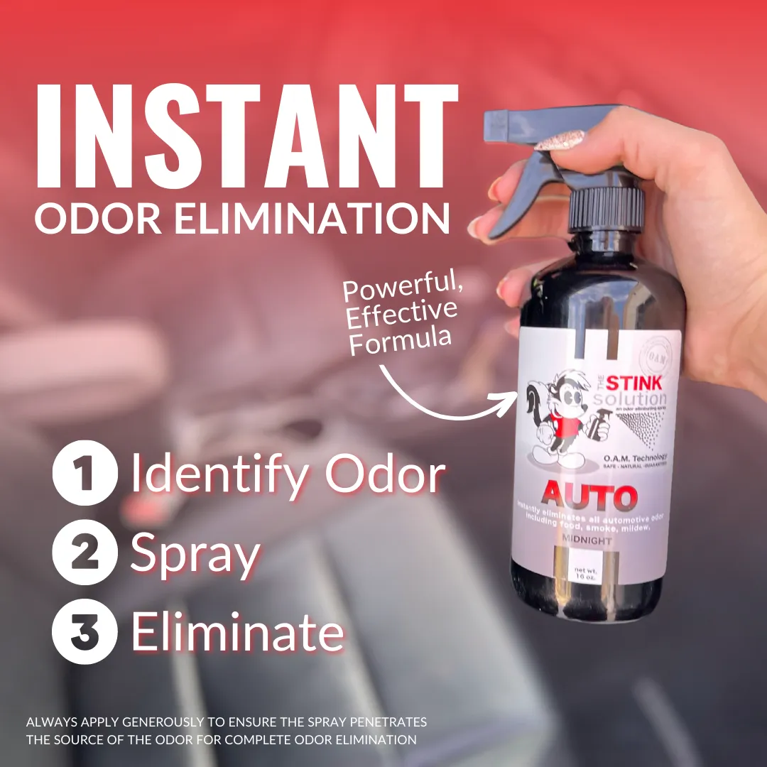 Super Sample Bundle - Two Unscented Mini Laundry Boosters   Two 4 oz Auto Odor Eliminator Sprays