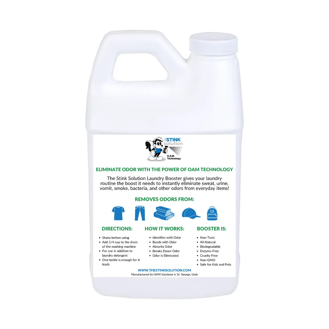 Super Sample Bundle - Two Unscented Mini Laundry Boosters   Two 4 oz Auto Odor Eliminator Sprays