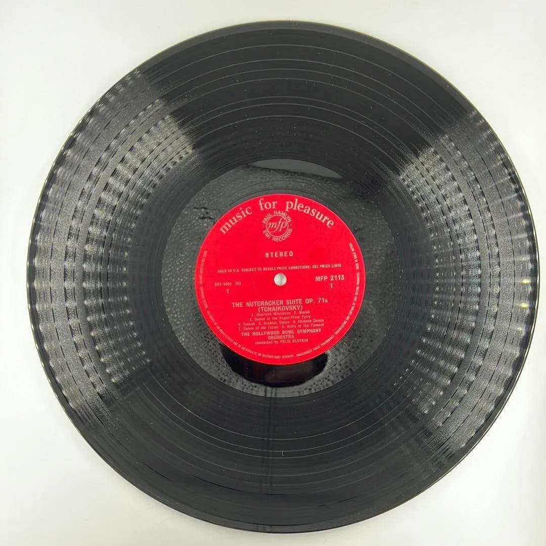 Tchaikovsky / Mendelssohn - Hollywood Bowl Symphony Orchestra, Felix Slatkin: The Nutcracker Suite / A Midsummer Night's Dream [PREOWNED VINYL] VG /M-