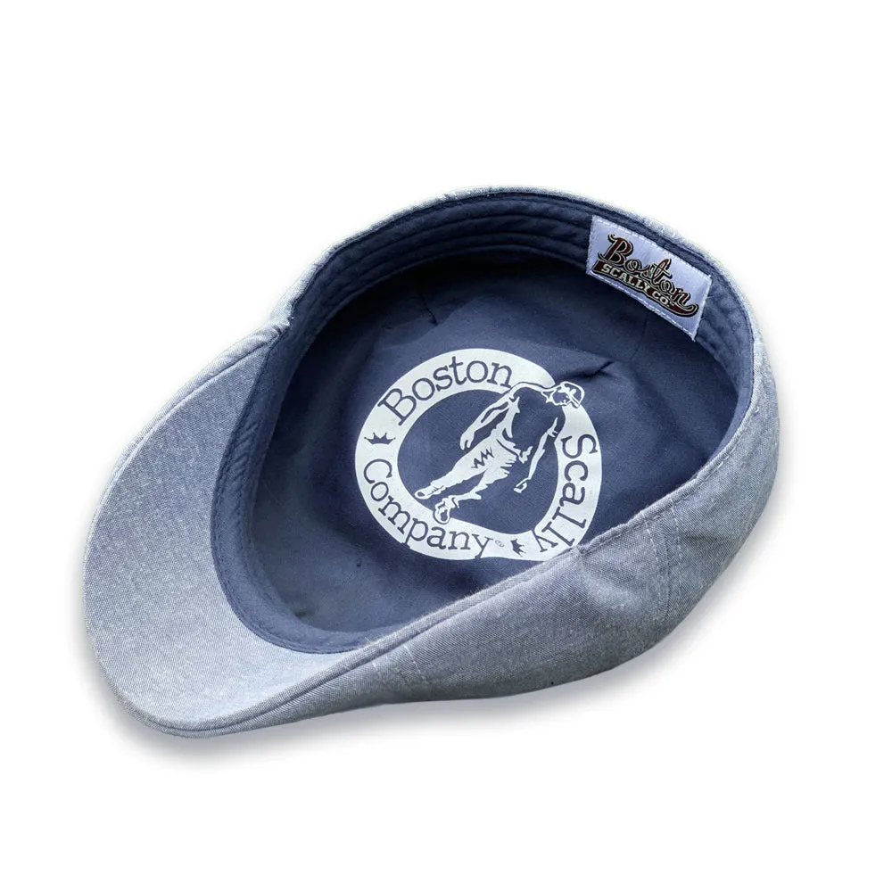 The Caddy Boston Scally Cap - Light Blue