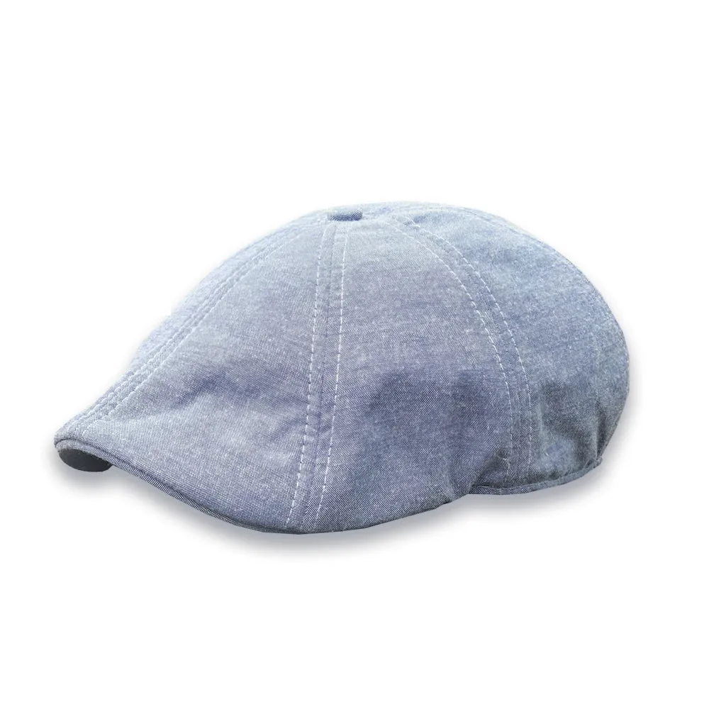 The Caddy Boston Scally Cap - Light Blue