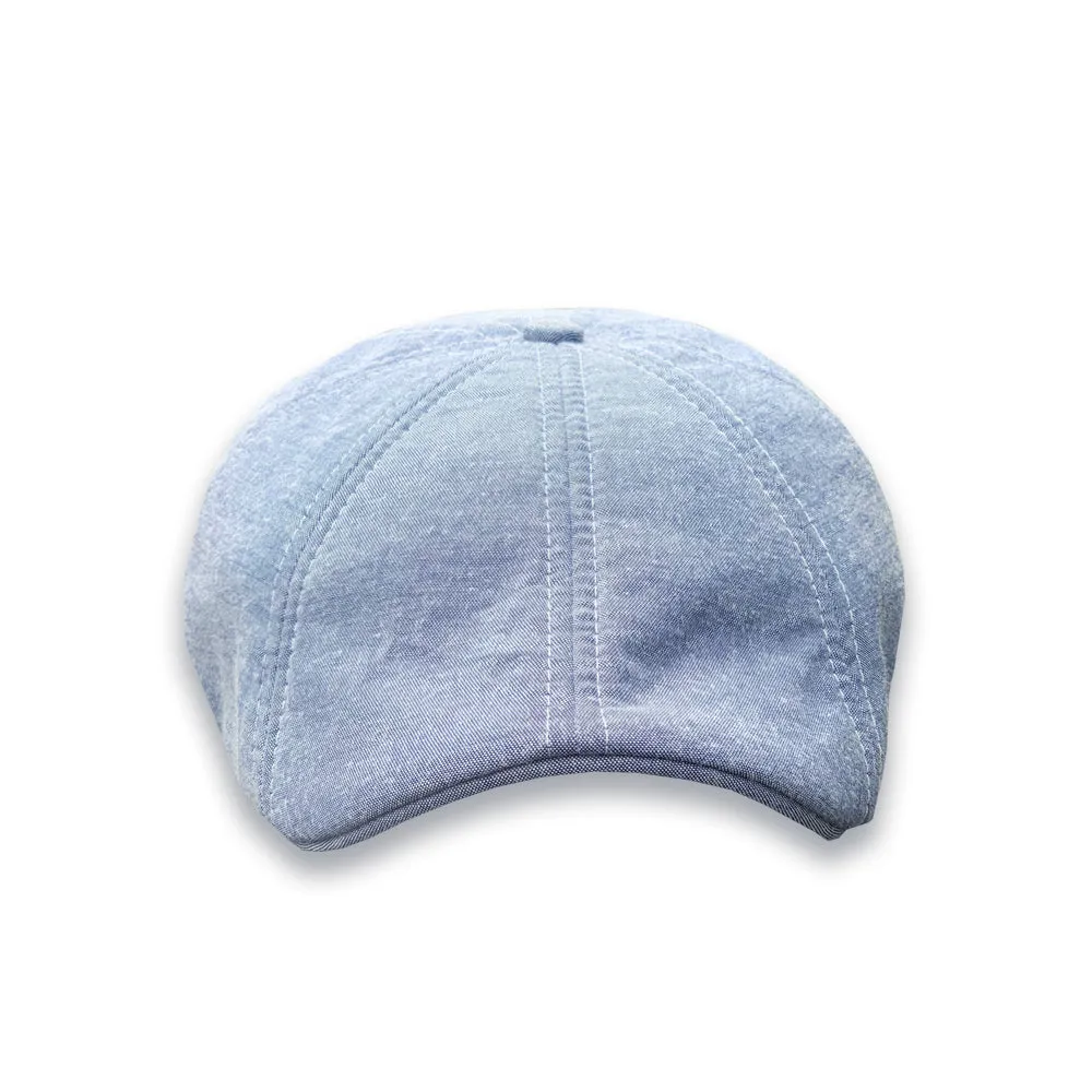 The Caddy Boston Scally Cap - Light Blue