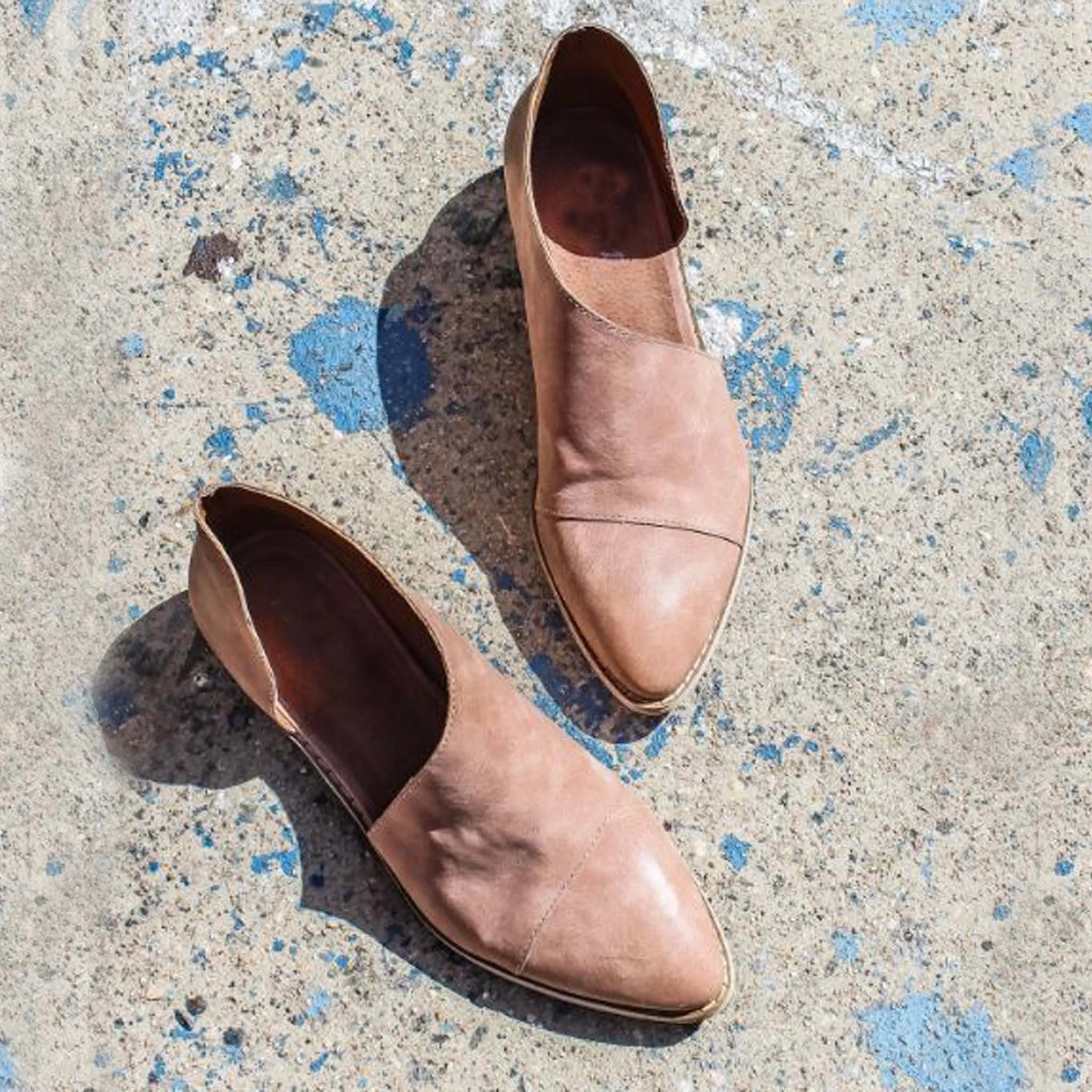 The Freya Bootie in Rose