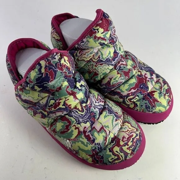 THE NORTH FACE Youth THERMOBALL TRACTION BOOTIES US 3 Kid's Pink Puffer Boot