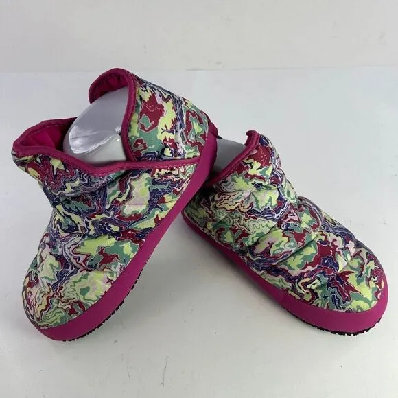 THE NORTH FACE Youth THERMOBALL TRACTION BOOTIES US 3 Kid's Pink Puffer Boot