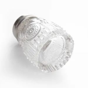 The Pioneer Woman Adeline Glass Butter Dish with Salt and Pepper Shaker Set