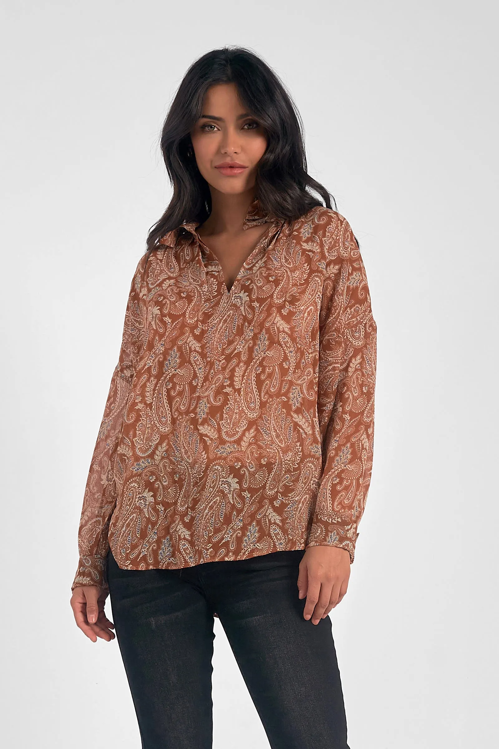 The Winnie Paisley Blouse