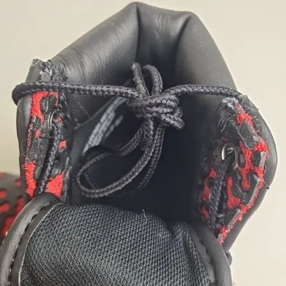 Timberland 6 In Classic Vent-Tech 2 Black Red Little Kids Outdoors Size 12