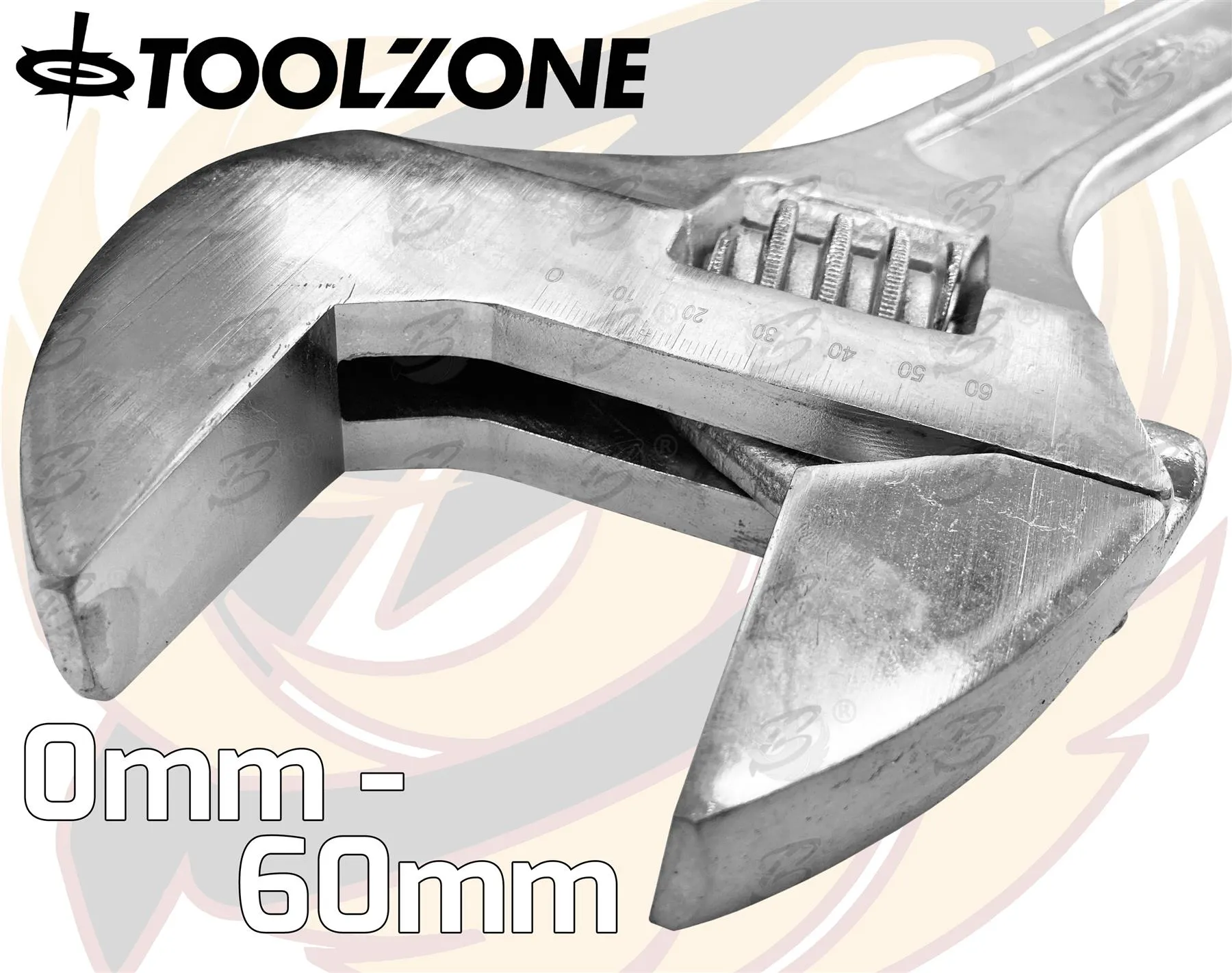 TOOLZONE 24" ADJUSTABLE WRENCH