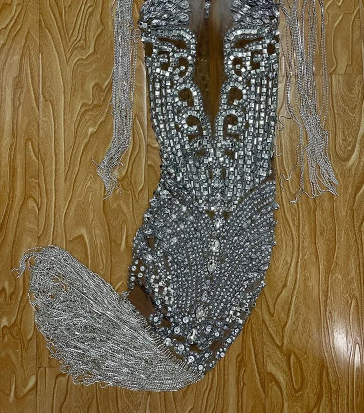 Transparent  Evening Dress