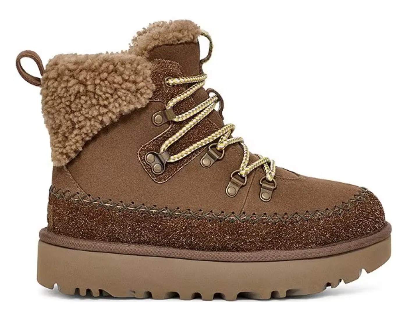 Ugg: Classic Alpine Lace-Up in Hickory