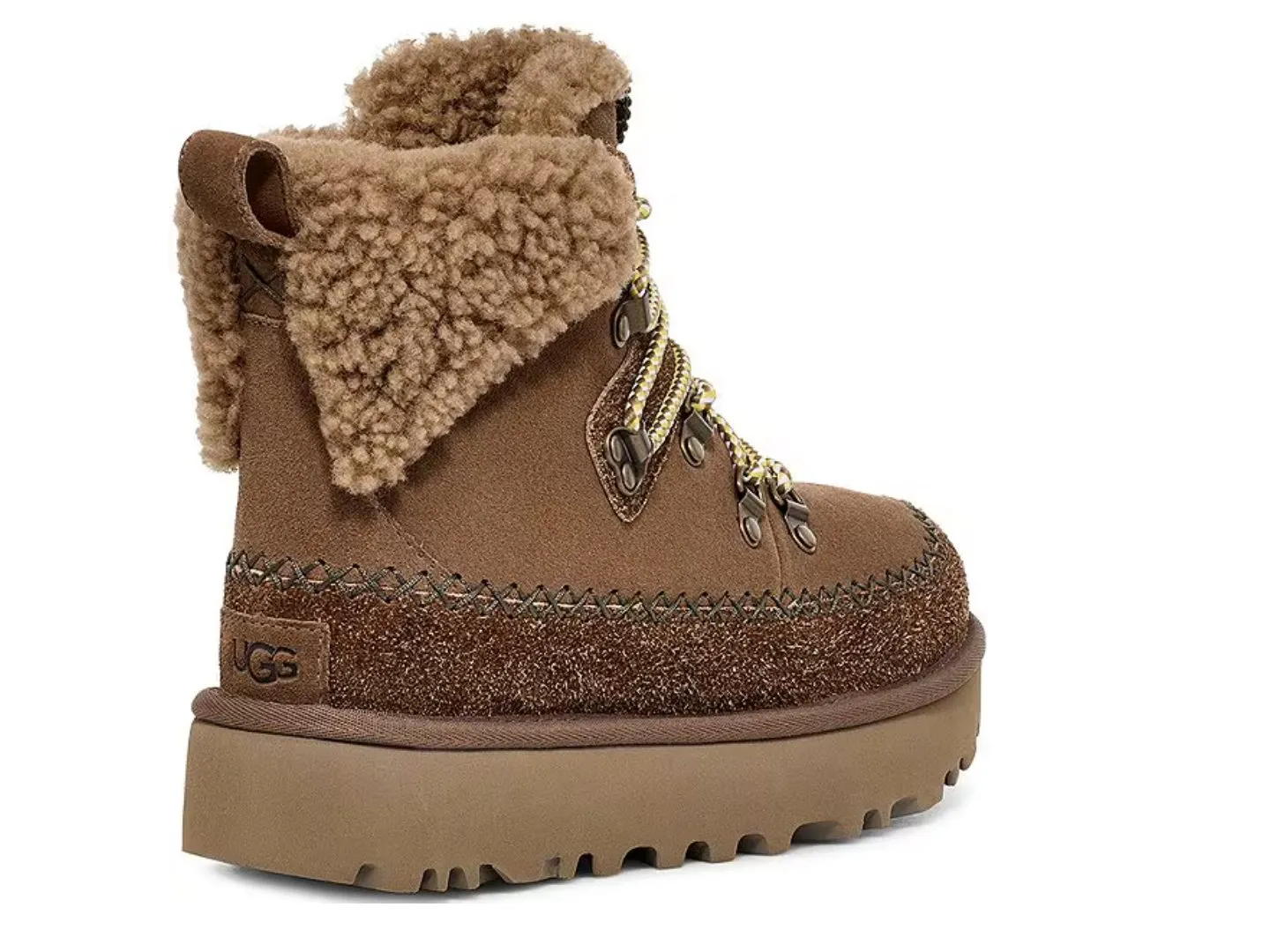 Ugg: Classic Alpine Lace-Up in Hickory