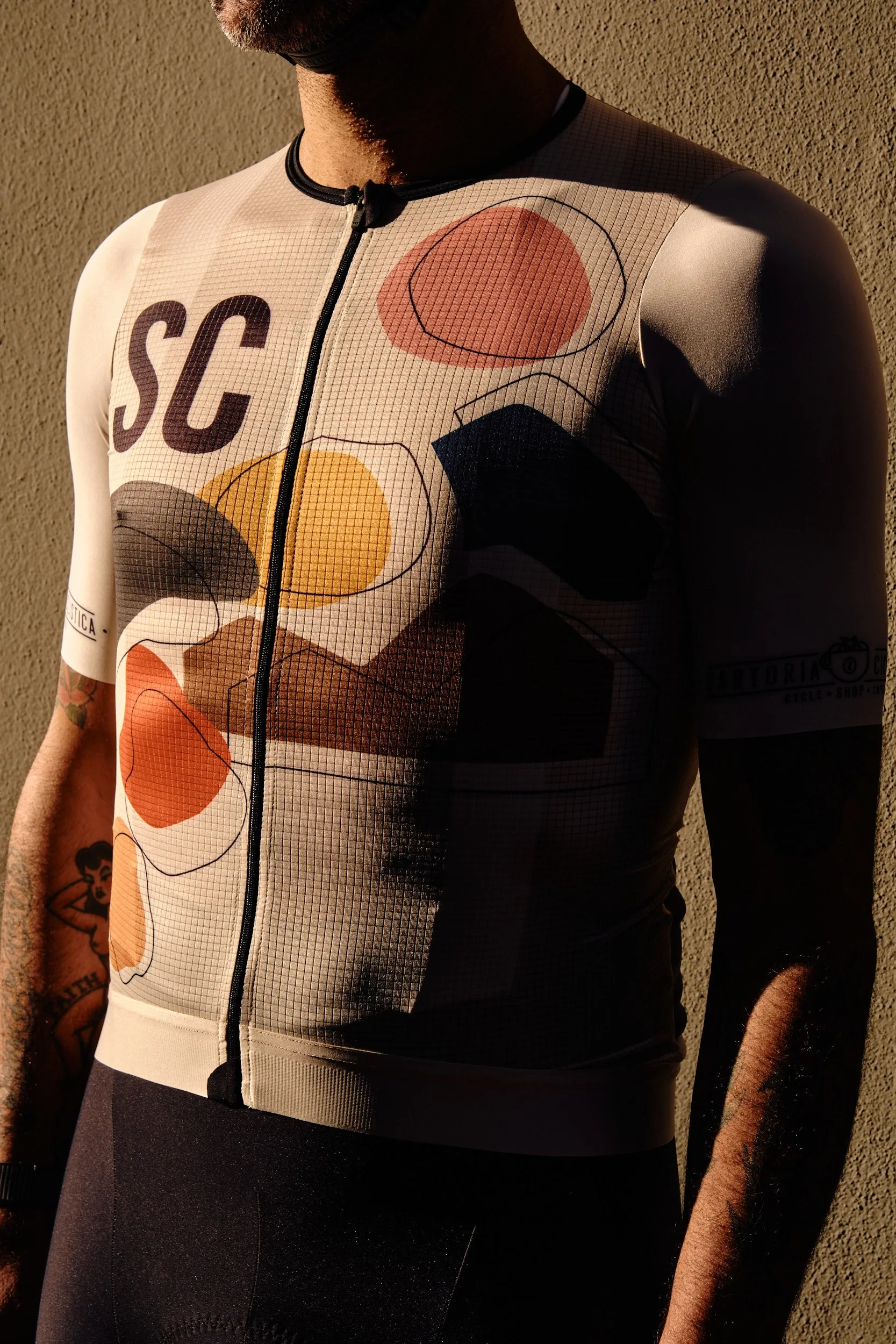 Ultralight jersey - Lake Como abstract