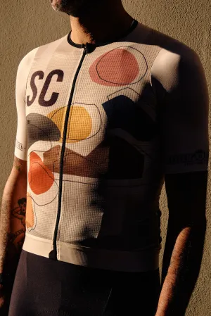 Ultralight jersey - Lake Como abstract