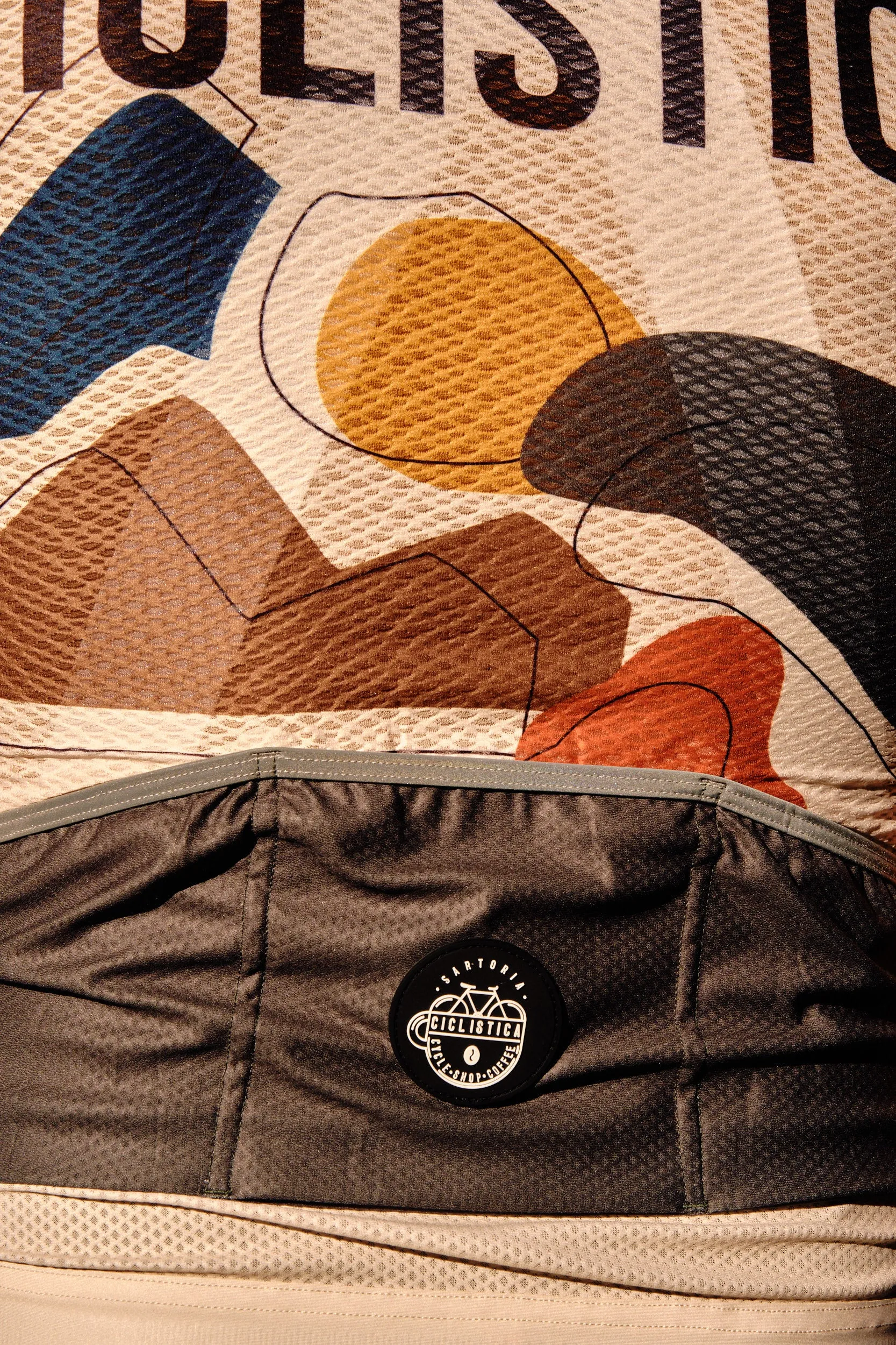 Ultralight jersey - Lake Como abstract