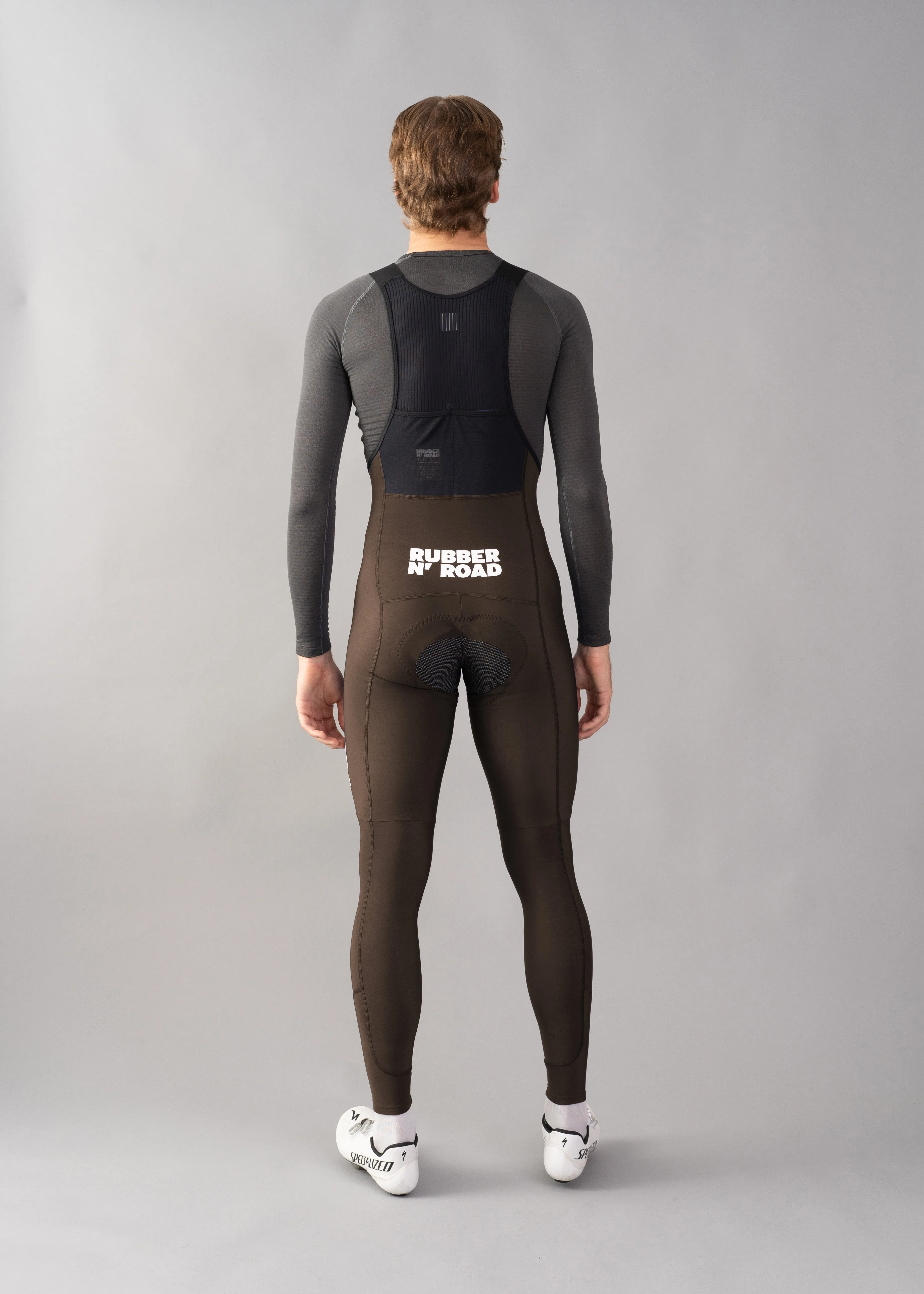 Uniform Bib Tights - Capricorn Brown