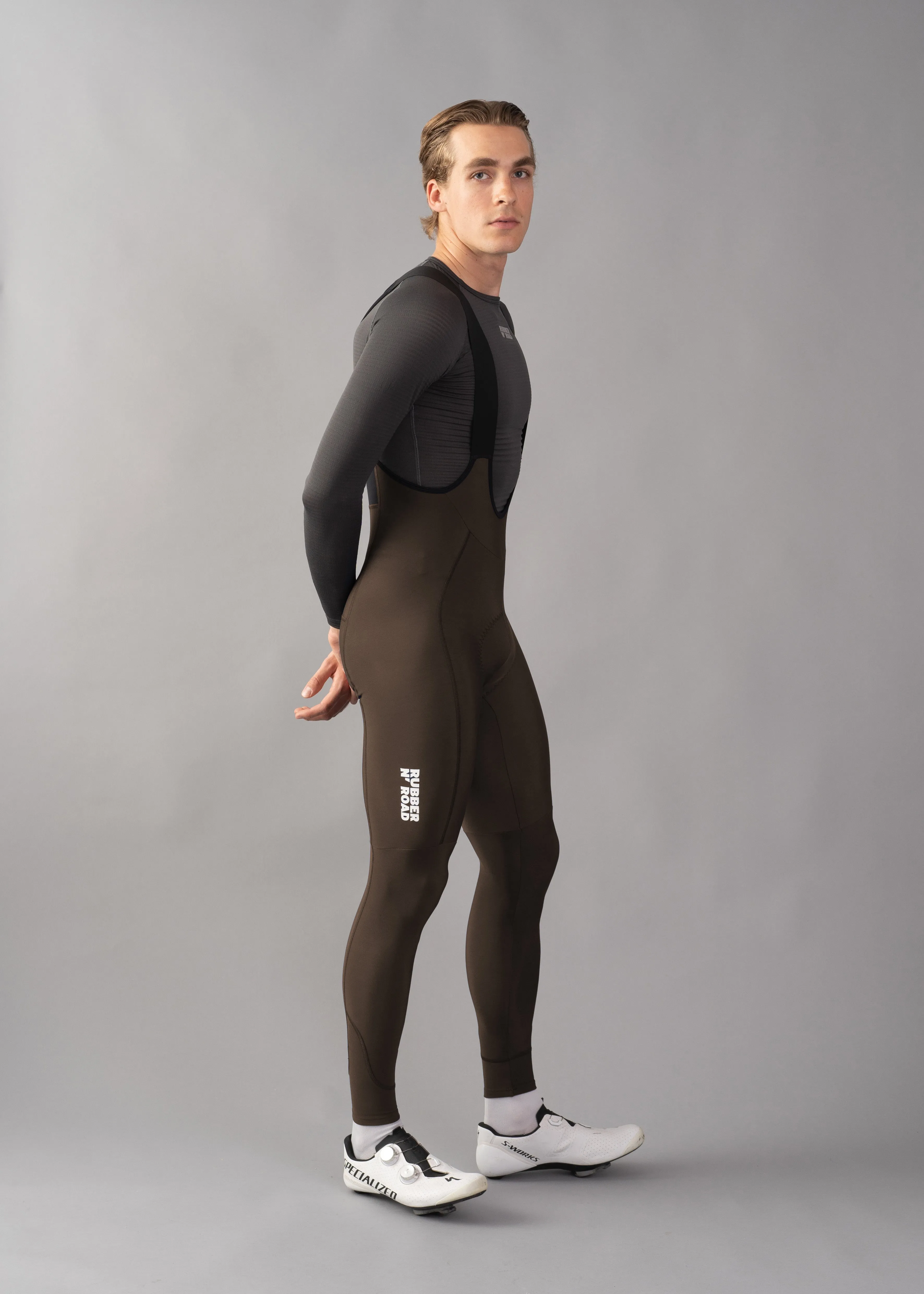 Uniform Bib Tights - Capricorn Brown