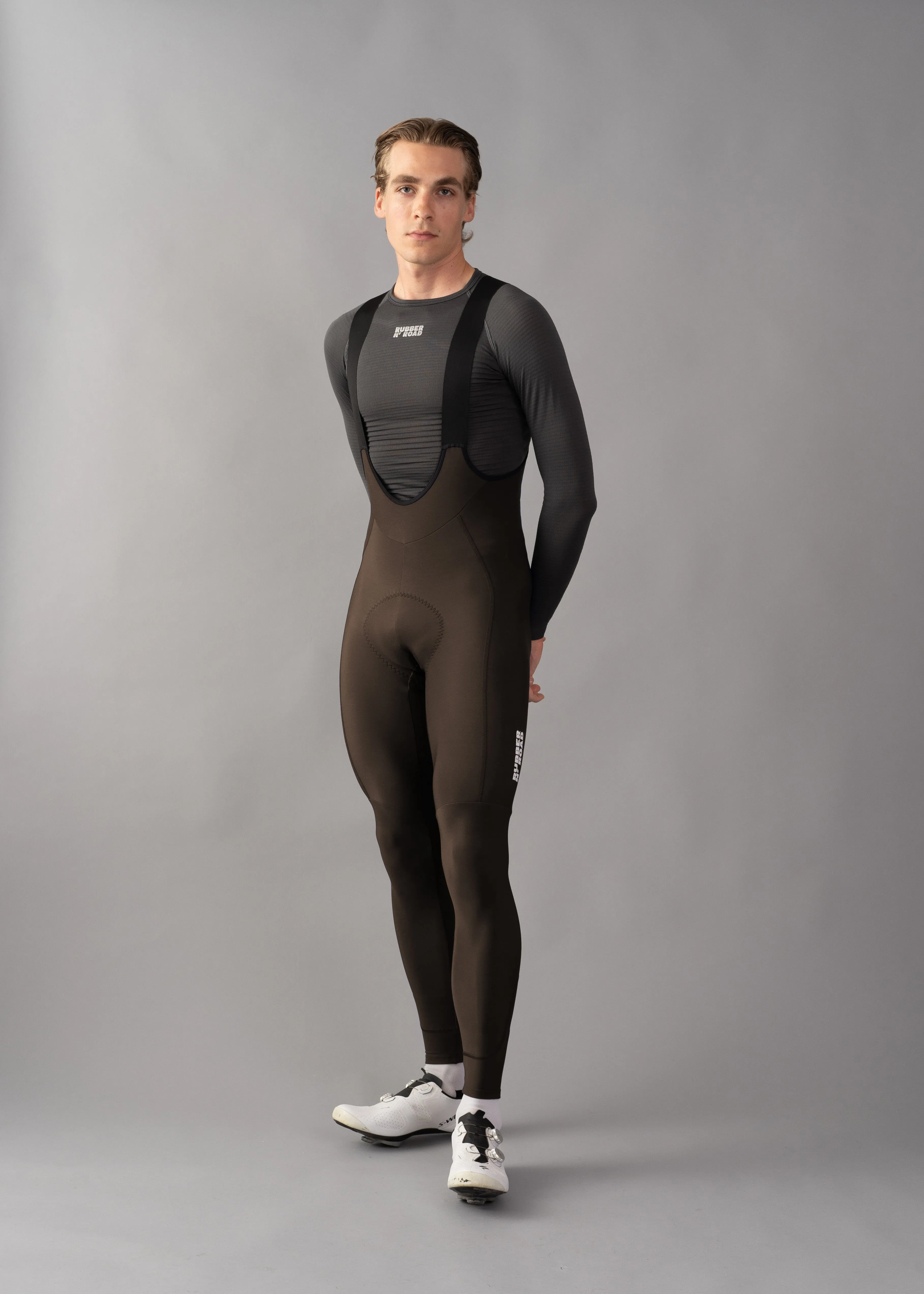 Uniform Bib Tights - Capricorn Brown
