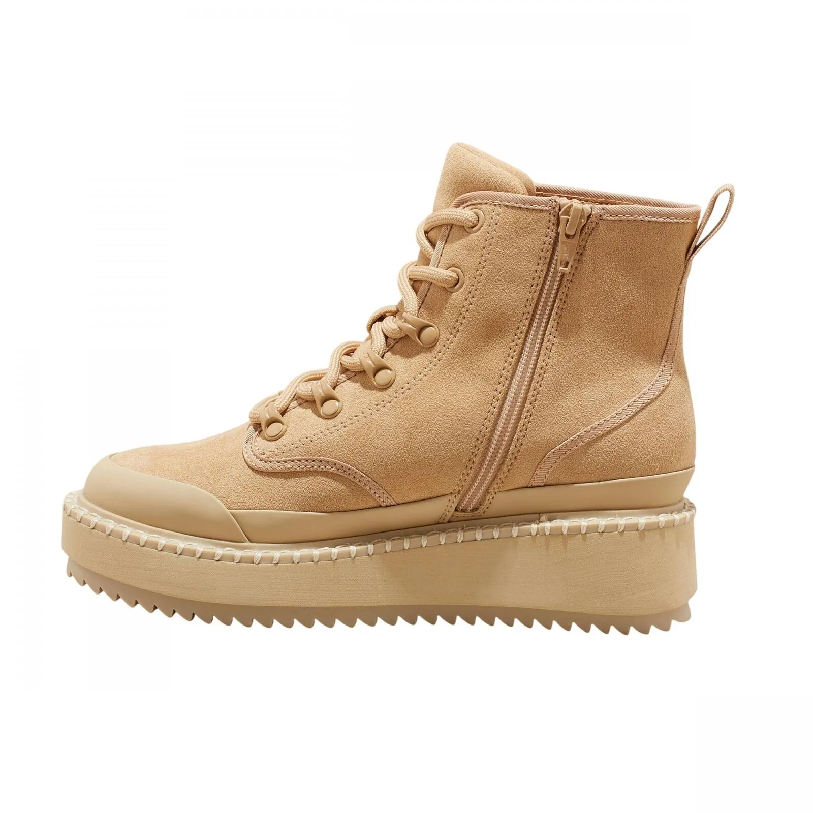 Universal Thread Kayson Winter Boots with Memory Foam Insole Beige Brown 5.5M