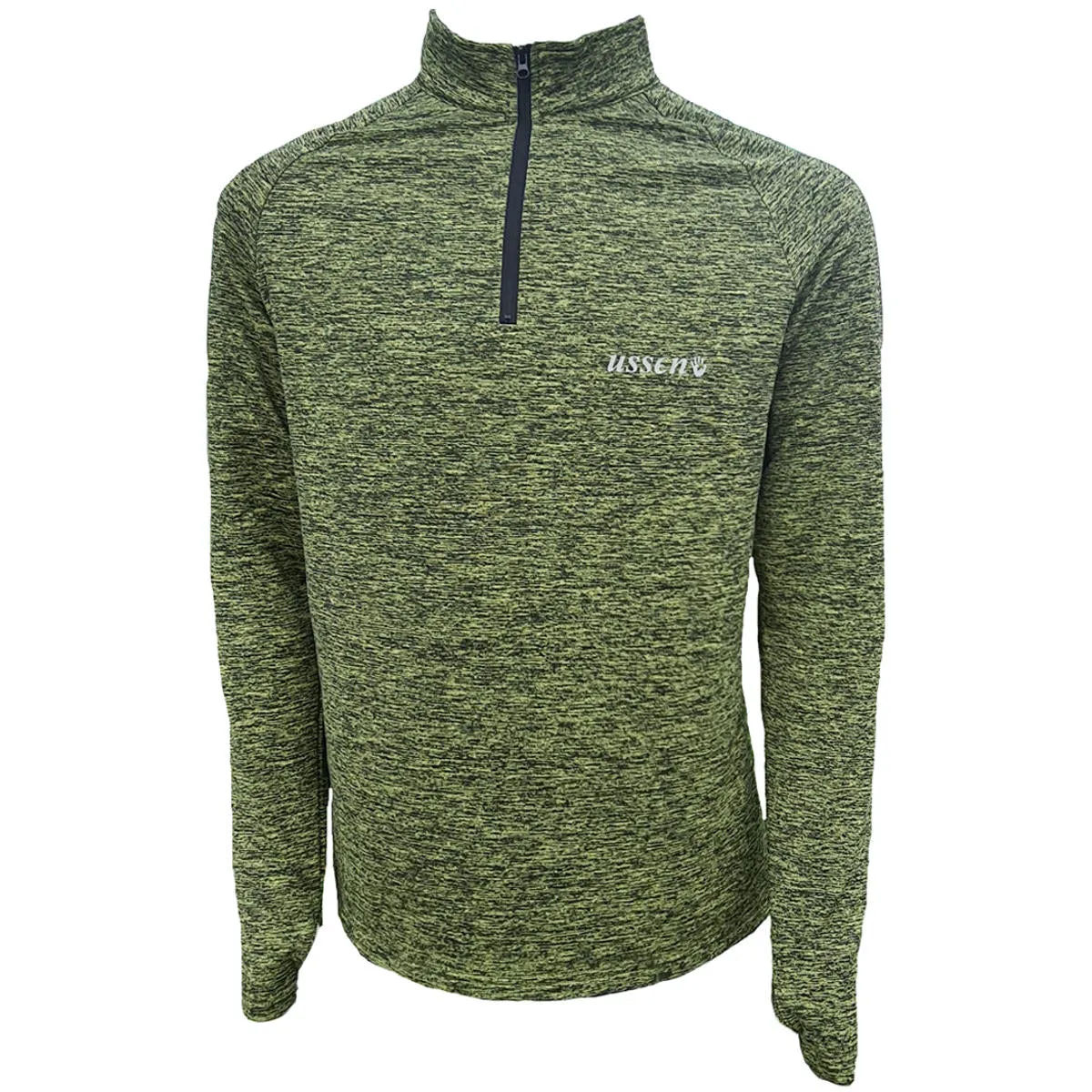Ussen Baltic Norj Zipped Thermal Top Moss Green